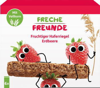 erdbär Freche Freunde Fruchtiger Haferriegel Erdbeere (180 g)