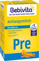 Bebivita Anfangsmilch PRE von Geburt an 500 g, Grundpreis: &euro; 12,90 / kg