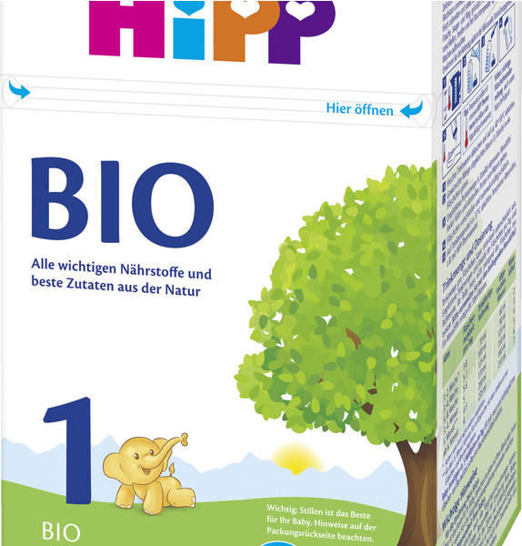 Hipp Bio Anfangsmilch 1 von Geburt an