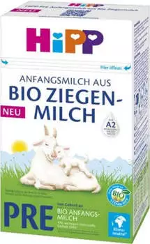Hipp Bio Anfangsmilch aus Bio Ziegenmilch PRE von Geburt an