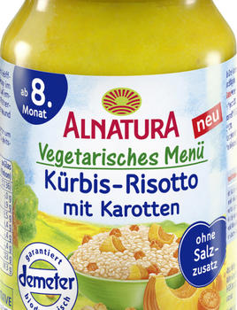Alnatura Bio Kürbis-Risotto mit Karotten