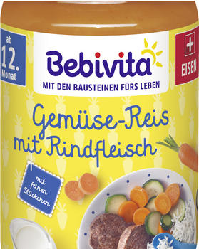 Bebivita Bio Gemüse-Reis mit Rindfleisch