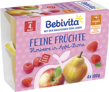 Bebivita Feine Früchte Himbeere in Apfel-Birne