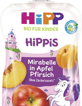 Hipp Bio Hippis Mirabelle in Apfel-Pfirsich
