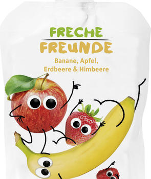 erdbär Bio Freche Freunde Banane, Apfel, Erdbeere & Himbeere