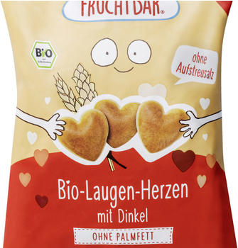 Frucht Bar Bio-Laugen-Herzen mit Dinkel