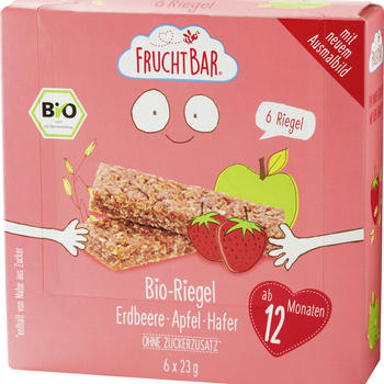Frucht Bar Bio-Riegel Erdbeere-Apfel-Hafer