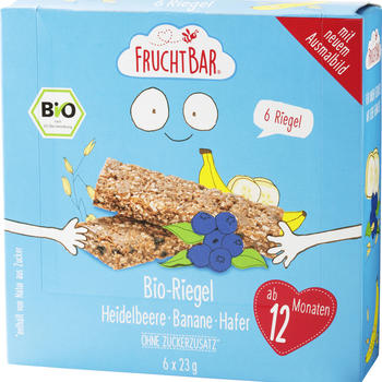 Frucht Bar Bio-Riegel Heidelbeere-Banane-Hafer