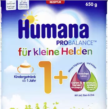 Humana PROBALANCE Kindergetränk 1+ für kleine Helden ab 1 Jahr