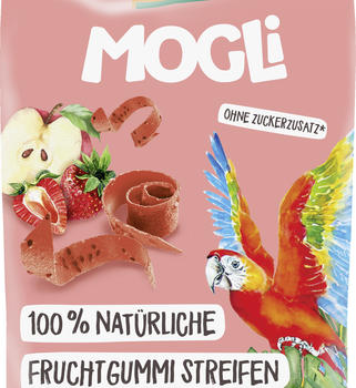 Mogli Bio Fruchtgummi Streifen Erdbeere & Apfel