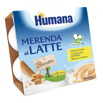 Humana Milchdessert Keks (4 x 100 g)