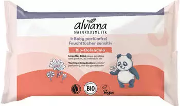 Alviana Baby Parf&uuml;mfrei Feuchtt&uuml;cher Sensitiv