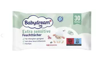 Babylove Feuchttücher Sensitive 4er Pack