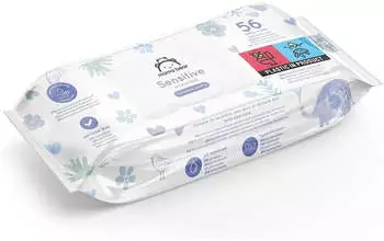 Mama Bear Sensitive Baby- Feuchttücher 6er Pack