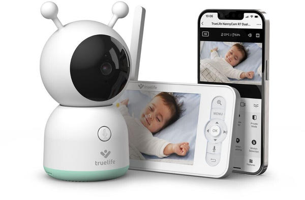 truelife NannyCam R7 Dual Smart Baby unit