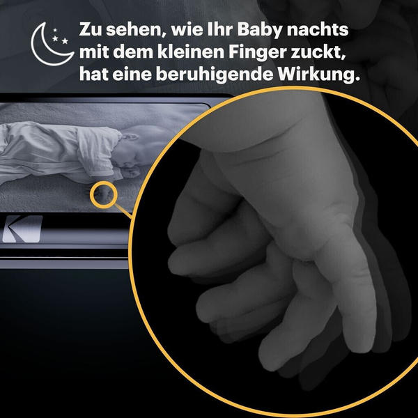 Kodak Cherish Intelligenter Video-Monitor für Babys