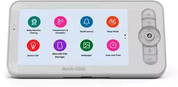 Maxi-Cosi See Pro Babyphone white – Maxi-Cosi See Pro Babyphone white mit Gegensprechen und Schwenkkamera