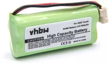 vhbw Akku Ersatz für V-Tech 43AAA70PS2, BT166342, BT266342 (800mAh, 2,4V, NiMH)