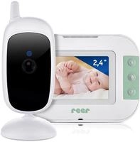 Reer 80500, Reer BabyCam S (Babyphone mit Kamera, 300 m) (80500) Weiss
