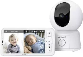 Arenti AINanny B2 Kit Babymonitor mit Kamera, 5"-Display, 1080p (AINANNYB2)