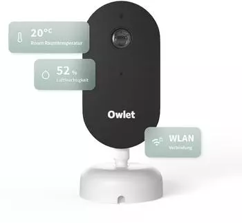 Owlet Dream Sight Babyphone-Kamera 2K HD, WLAN, Nachtsicht
