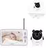 Chipolino Babyphone Titan Kamera 7 Zoll, weiß, VOX (VIBEFTI02501WH)