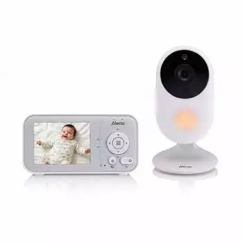 Alecto DVM2028 Video-Babyphone mit Kamera, Nachtsicht, Temperaturanzeige (DVM2028)