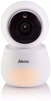 Alecto DVM2043C Zusatzkamera für Babyphone, Pan-Tilt, Nachtsicht, weiß (DVM2043C)