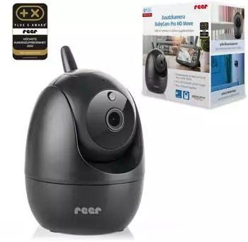 Reer BabyCam Pro HD Move Zusatzkamera, schwarz (80521)
