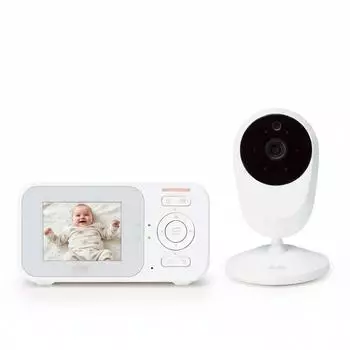Eaton EVM24 Video-Babyphone 2,4" Farbdisplay, Nachtsicht, Gegensprechfunktion (EVM24)