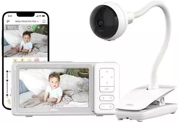 Generique Giraffe Clip Kamera-Babyphone 5" HD LCD, Full HD 1080p (ATL1428827)