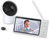 eufy Security SpaceView Babyphone mit 5 Zoll LCD-Display, 720 HD, 140m...