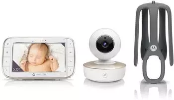 Motorola WLAN Babyphone VM855 Connect mit 5,0" Farbdisplay LCD