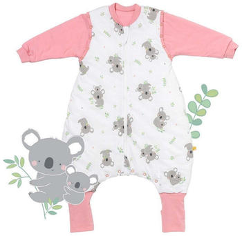 Schlummersack Schlafsack mit Füßen und umklappbaren Bündchen 2.5 Tog Koala