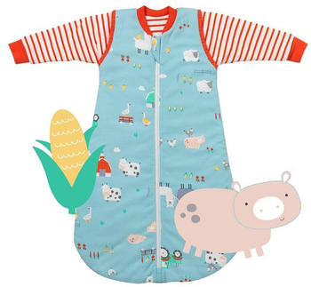 Schlummersack Bio Babyschlafsack 2.5 Tog Bauernhof