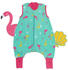 Schlummersack Bio Schlafsack mit Füßen und umklappbaren Bündchen 1.0 Tog Flamingo