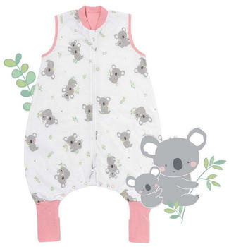 Schlummersack Schlafsack mit F&uuml;&szlig;en und umklappbaren B&uuml;ndchen 1.0 Tog Koala