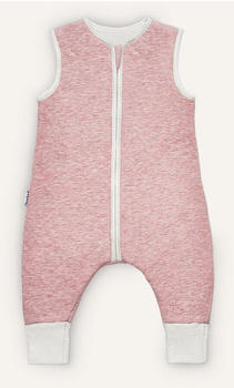 Ehrenkind Baby-Schlafsack mit Beinen und Wollf&uuml;llung ros&eacute;