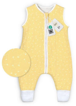 Ehrenkind Schlafsack mit Beinen 2.5 TOG Vanille Pusteblume