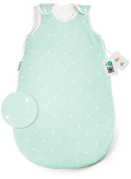 Ehrenkind Babyschlafsack 2.5 TOG Mint wei&szlig;e Sterne
