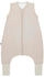 emma & noah Schlafsack mit Füßen 2.5 TOG essential beige