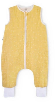 Ehrenkind Musselin Sommerschlafsack mit Beinen 1.0 TOG Vanille Pusteblume