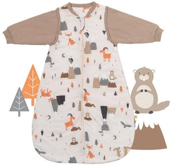 Schlummersack Babyschlafsack 2.5 Tog Bergtiere