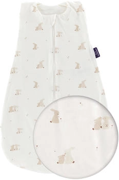 Träumeland Liebmich Sommerschlafsack Baumwolle Hophop Bunny beige