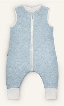 Ehrenkind Schlafsack mit Beinen Ganzjährig Wollfüllung 2.0 TOG Hellblau