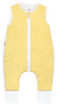 Ehrenkind Schlafsack mit Beinen Ganzjährig Musselin 2.5 TOG Vanille Pusteblume