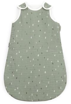 Ehrenkind Babyschlafsack Ganzjährig Musselin 2.5 TOG Jade Tropfen