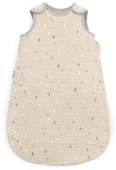 Ehrenkind Babyschlafsack Ganzjährig Musselin 2.5 TOG Natur Tropfen