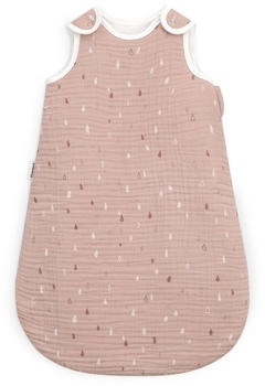 Ehrenkind Babyschlafsack Ganzjährig Musselin 2.5 TOG Rosé Tropfen