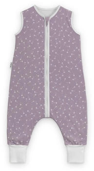 Ehrenkind Schlafsack mit Beinen Sommer 1.0 TOG Flieder Pusteblume